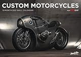 Custom Motorcycle Calendar 2021 13 Month English French Spanish German And Chinese Edition