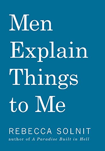 Men Explain Things To Me book cover