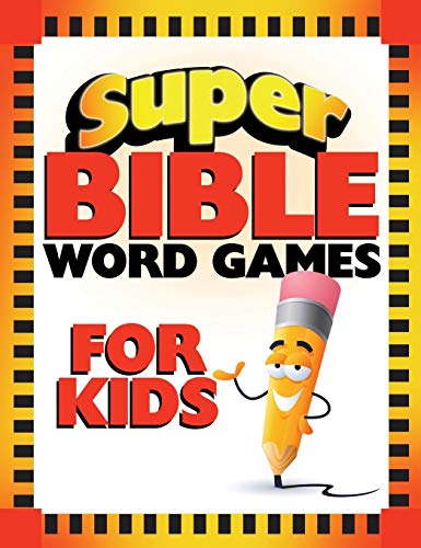 Cover of Super Bible Word Games for Kids