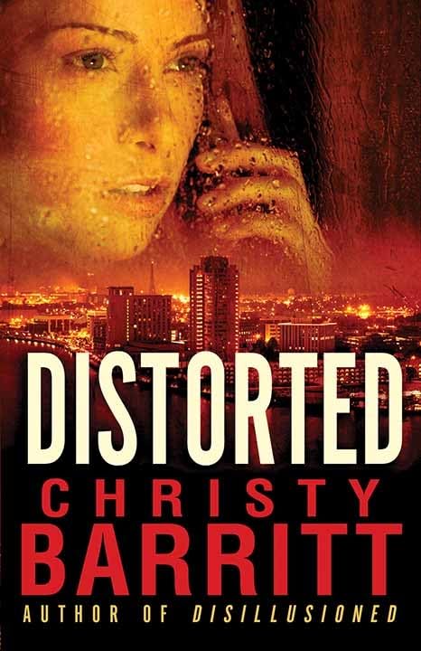 Distorted book cover
