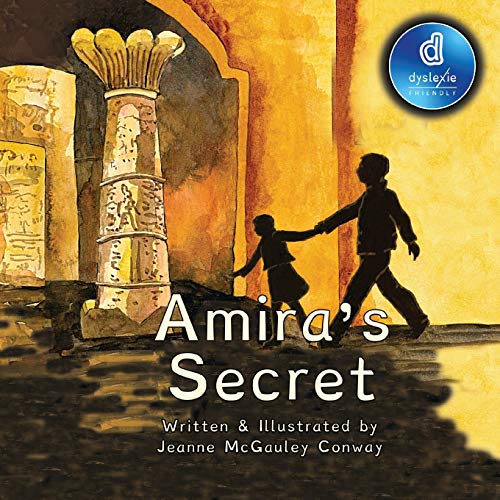 Cover of Amiras Secret Dyslexic Edition