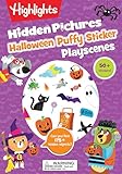 Halloween Hidden Pictures Puffy Sticker Playscenes Highlights Puffy Sticker Playscenes