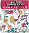 Brain Games - Sticker by Number: Garden Blooms