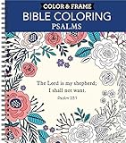Color & Frame - Bible Coloring: Psalms (Adult Coloring Book)