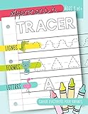 Apprenons Tracer Lignes Formes Lettres Cahier Dactivits Pour Enfants Ges 3 Et Un Cahier De Graphisme Pour Jeunes Enfants Dbutants Pour Et Les Toutpetits Gs De 3 5 Ans