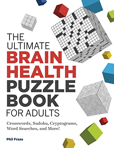 (-48%) The Ultimate Brain Health Puzzle Book for Adults: Crosswords, Sudoku, Cryptograms, Word Searches, and More! (Ultimate Brain Health Puzzle Books)