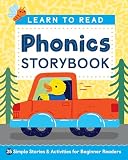 Learn To Read Phonics Storybook 25 Simple Stories Activities For Beginner Readers