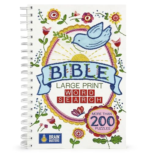 Large Print Bible Word Search Puzzle Book — Over 200 Puzzles