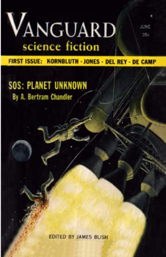 Vanguard Science Fiction, June 1958 book cover