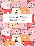 Draw Write Journal For Kids 85x11 2159cm X 2794cm Silly Bears Drawing Sketchbook Primary K3 Handwriting Paper For Storybook Writing Cute Childrens Journals And Sketchbooks