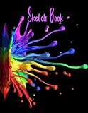 Sketch Book Notebook For Drawing Writing Painting Sketching Or Doodling 110 Pages 85x11 Premium Abstract Cover Vol80