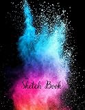 Sketch Book Notebook For Drawing Writing Painting Sketching Or Doodling 110 Pages 85x11 Premium Abstract Cover Vol81