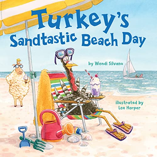 Turkey's Sandtastic Beach Day book cover