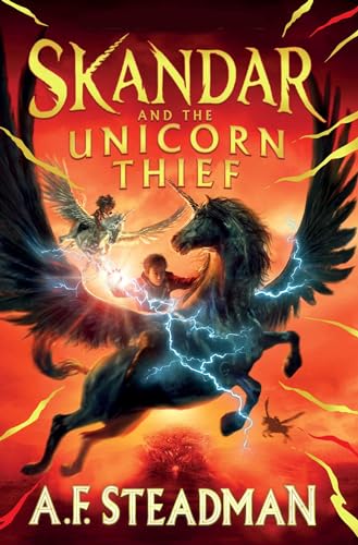 Skandar and the Unicorn Thief book cover