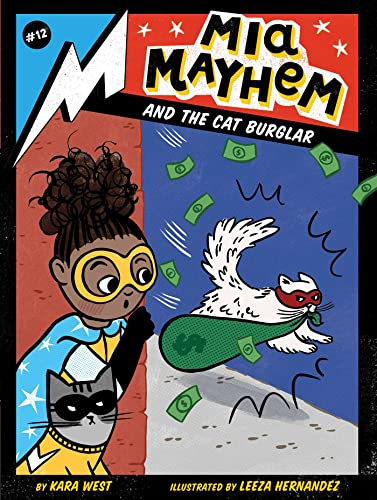 Mia Mayhem and the Cat Burglar book cover