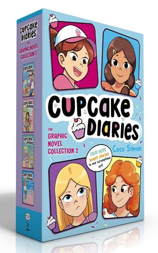 Cupcake Diaries The Graphic Novel Collection 2 (Boxed Set): Katie, Batter Up! Graphic Novel/Mia's Baker's Dozen Graphic Novel/Emma All Stirred Up! Graphic Novel/Alexis Cool as a Cupcake Graphic Novel