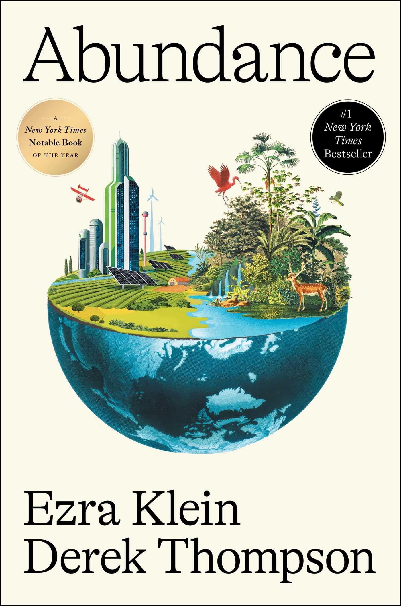 Cover of Abundance by Ezra Klein and Derek Thompson