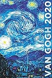 Van Gogh 2020 Art Planner And Datebook Monthly Weekly Scheduler And Organizer Vertical Days Dated Layout With Monday Start Aesthetic Elegant Agenda And Daily Appointment Book Painting Series