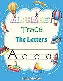 Alphabet Trace The Letters Letter Tracing Book For Preschoolers Letter Tracing Book Practice For Kids Ages 35 Alphabet Writing Workbook