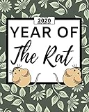 Year Of The Rat 2020 Planner 1year Daily Weekly And Monthly Organizer With Calendar Great Gift Idea For Christmas Or Birthday 8 X 10