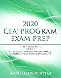 2020 Cfa Program Exam Prep Level Ii 2020 Cfa Level Ii Book 1 Ethical And Professional Standards Quantitative Methods Economics