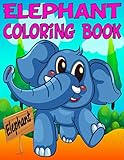 Elephant Coloring Book For Kids 51 Hand Drawn 85x11 Size Giant Full Page Jumbo Elephant Colouring Drawing Collection For Kids Children Toddler Boys And Girls