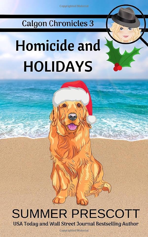 Homicide and Holidays book cover