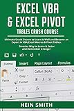 Excel Vba Excel Pivot Tables Crash Course Ultimate Crash Course To Learn It Well And Become An Expert In Vba Excel Macros Pivot Tables Smarter Way To Learn It Faster And Remember It Longer
