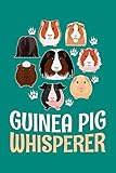 Guinea Pig Whisperer Guinea Pig Journal Notebook Notetaking Planner Book Present Gift For Guinea Pig Lover