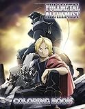Fullmetal Alchemist Coloring Book 40 Illustrations Great Coloring Pages Exclusive Book