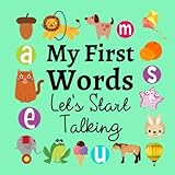 My First Words Lets Start Talking A Fun Learning Activity Game Book For Kids 13 Year Olds