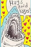 Hugs And Kisses A Cute Vintage Shark Journal That Every Shark Lover Should Have 2020 120 Pages 6x9 Pocket Size