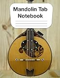 Mandolin Tab Notebook Chord And Tablature Staff Music Paper For Mandolin Players Bluegrass Players Musicians Teachers And Students 85x11 120 Pages Mandolin Tablature