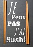 Je Peux Pas Jai Sushi Cahier De Recettes Sushi Et Recettes Japonaises Complter Notez Vos Propre Recettes Dans Ce Livre De 100 Pages Au Grand Sashimis Riz Makis Et Autres Du Japon