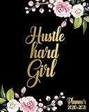 Hustle Hard Girl 20202021 Planner Floral 2 Year Daily Weekly Calendar Organizer Black Gold Two Year Motivational Agenda Schedule With Inspirational Quotes To Dos Ruled Notes