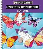 Brain Games - Sticker by Number: Nature (28 Images to Sticker)