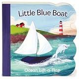 Little Blue Boat Chunky Liftaflap Board Book Babies Love