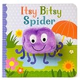 Itsy Bitsy Spider Finger Puppet Board Book