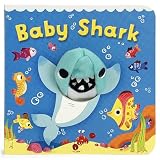 Little Learners Baby Shark Finger Puppet Board Book Finger Puppet Book