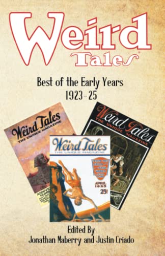 Weird Tales: Best of the Early Years 1923-25 cover