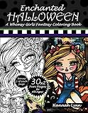 Enchanted Halloween A Whimsy Girls Fantasy Coloring Book