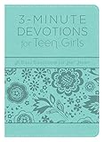 3minute Devotions For Teen Girls A Daily Devotional For Her Heart
