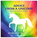 2019 Advice From A Unicorn Daily Desk Calendar