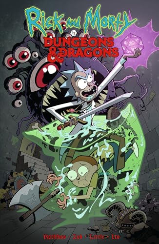 Rick and Morty vs. Dungeons & Dragons book cover