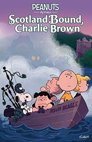 Scotland Bound, Charlie Brown book cover