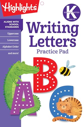 Highlights Kindergarten Writing Letters Book