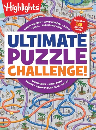 Ultimate Puzzle Challenge!: 125+ Brain Games for Kids