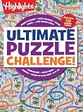 Ultimate Puzzle Challenge!: 125+ Brain Puzzles for Kids, Hidden Pictures, Mazes, Sudoku, Word Searches, Logic Puzzles and More, Kids Activity Book for Super Solvers (Highlights Jumbo Books & Pads)