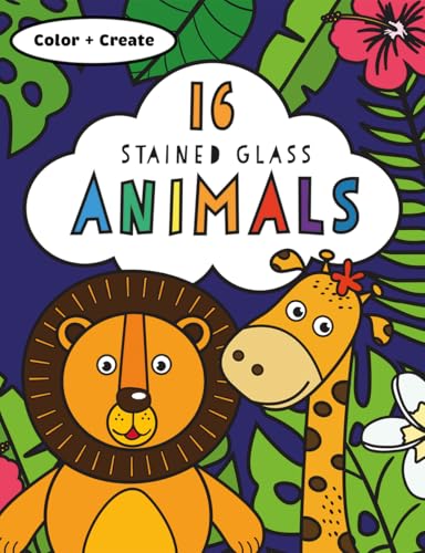 Cover of Stained Glass Animals