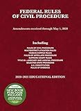 Federal Rules Of Civil Procedure Educational Edition 20202021 Selected Statutes